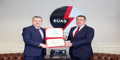 Rektörümüz Prof. Dr. Musa Yıldız, EÜAŞ Genel Müdürü Zafer Benli’yi Ziyaret Etti