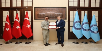 Kuzey Makedonya Cumhuriyeti Ankara Büyükelçisi Jovan Manasijevski, Rektörümüz Prof. Dr. Musa Yıldız’ı Ziyaret Etti