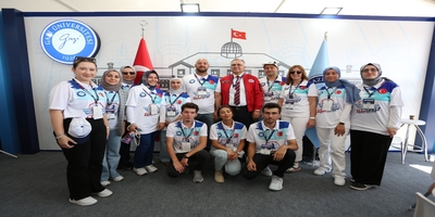 Hacettepe Üniversitesi Rektörü Prof. Dr. Mehmet Cahit Güran, TEKNOFEST 2023 Ankara’da Standımızı Ziyaret Etti