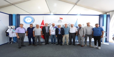Üniversitemiz Teknoloji Fakültesi Dekanı Prof. Dr. Musa Atar, TEKNOFEST 2023 Ankara’da Standımızı Ziyaret Etti