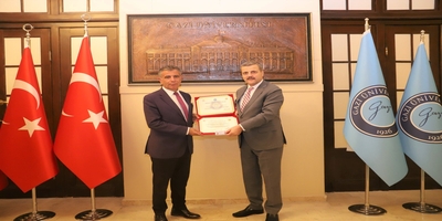 Ankara İl Milli Eğitim Müdürü Yaşar Koçak, Rektörümüz Prof. Dr. Musa Yıldız’ı Ziyaret Etti 