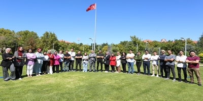 Rektörümüz Prof. Dr. Musa Yıldız, Teknofest 2023 Ankara’ya Katılan Takımlarımız ve Görevli Personelle Bir Araya Geldi