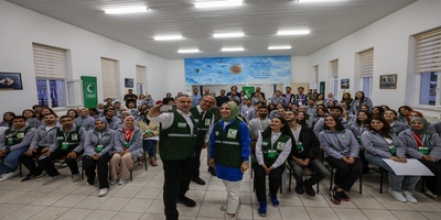 Gazi Genç Yeşilay, Genç Yeşilay Kulüp Başkanları Deneyim ve Paylaşım Kampı’na Katıldı