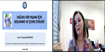  “Sağlıklı Bir Yaşam İçin Beslenme ve Çevre Etkileri” Adlı Hizmet İçi Eğitim Gerçekleştirildi