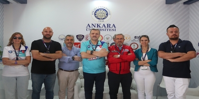 Üniversitemiz Rektörü Prof. Dr. Musa Yıldız, TEKNOFEST 2023 Ankara’da Ankara Üniversitesi Standını Ziyaret Etti