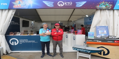 Üniversitemiz Rektörü Prof. Dr. Musa Yıldız, TEKNOFEST 2023 Ankara’da Karadeniz Teknik Üniversitesi Standını Ziyaret Etti
