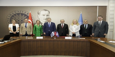 Üniversitemiz ile Ankara Üniversitesi Arasında Kütüphanelerin Ortak Kullanımına Yönelik İş Birliği Protokolü İmzalandı