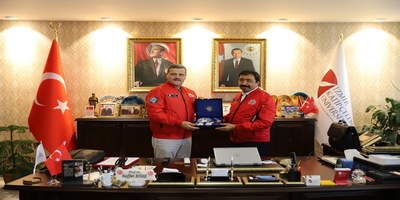 Rektörümüz Prof. Dr. Musa Yıldız, İzmir Kâtip Çelebi Üniversitesi (İKÇÜ) Rektörü Prof. Dr. Saffet Köse’yi Ziyaret Etti