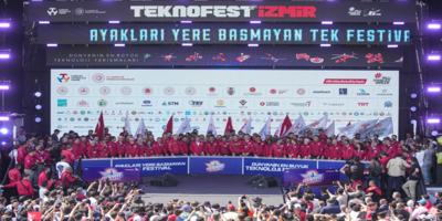 Rektörümüz Prof. Dr. Musa Yıldız, TEKNOFEST İzmir'in Açılış Törenine Katıldı