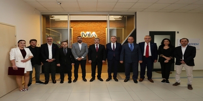 Rektörümüz Prof. Dr. Musa Yıldız Gazi Teknopark Firmalarını Ziyaret Etti