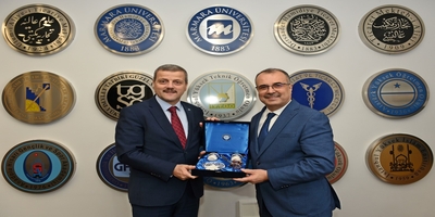 Rektörümüz Prof. Dr. Musa Yıldız Marmara Üniversitesi Rektörü Prof. Dr. Mustafa Kurt’u Ziyaret Etti
