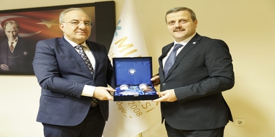 Rektörümüz Prof. Dr. Musa Yıldız, Munzur Üniversitesi Rektörü Prof. Dr. Kenan Peker’i Ziyaret Etti