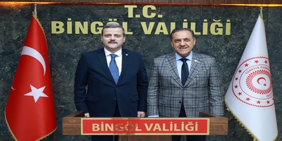 Rektörümüz Prof. Dr. Musa Yıldız, Bingöl Valisi Ahmet Hamdi Usta’yı Ziyaret Etti
