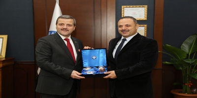 Rektörümüz Prof. Dr. Musa Yıldız, Aksaray Üniversitesi Rektörü Prof. Dr. Alpay Arıbaş’ı Ziyaret Etti