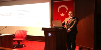 Rektörümüz Prof. Dr. Musa Yıldız, “Öfke Kontrolü ve Stres Yönetimi” Adlı Hizmet İçi Eğitim Programına Katıldı