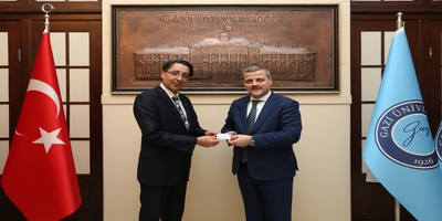 Zonguldak Bülent Ecevit Üniversitesi Devlet Konservatuvarı Müdürü Doç. Dr. İlker Kömürcü, Rektörümüz Prof. Dr. Musa Yıldız’ı Ziyaret Etti