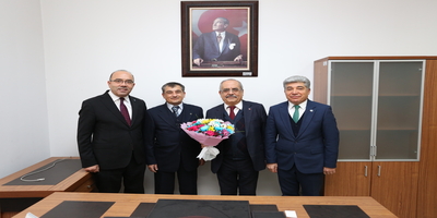 Üniversitemiz Kazaları Araştırma ve Önleme Enstitüsünde Devir Teslim Töreni Yapıldı