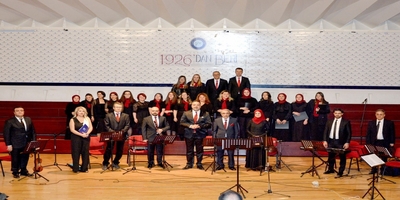 Üniversitemiz Türk Sanat Mûsıkîsi Topluluğu Konseri İcrâ Edildi