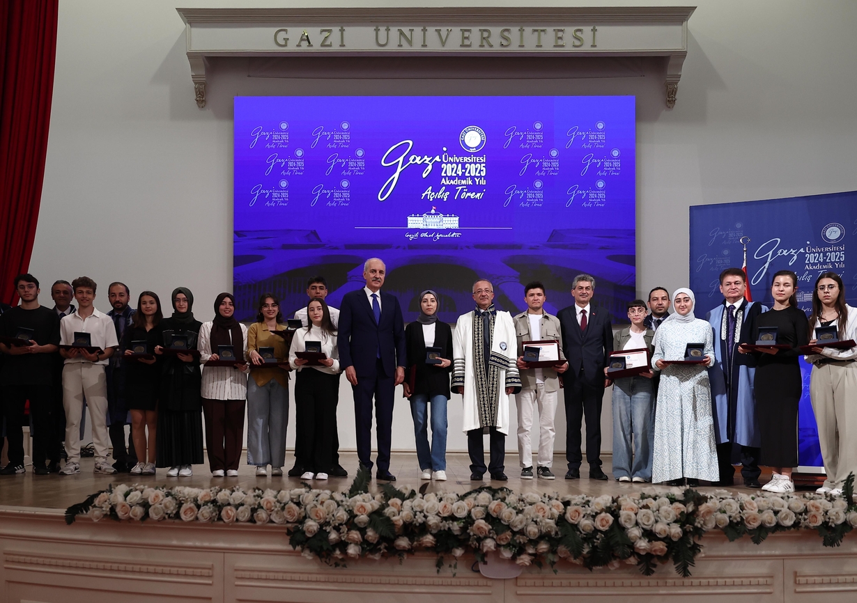 Gazi Üniversitesi 2024-2025 Akademik Yılı Açılış Töreni TBMM Başkanı Prof. Dr. Numan Kurtulmuş'Un Teşrifleriyle Gerçekleşti | Gazi Üniversitesi