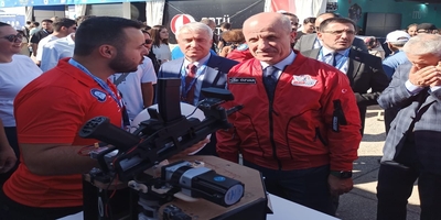 YÖK Başkanı Prof. Dr. Erol Özvar, TEKNOFEST’te Standımızı Ziyaret Etti