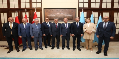 Azerbaycan Cumhuriyeti Büyükelçisi Dr. Reşad Memmedov, Rektörümüz Prof. Dr. Uğur Ünal’ı Ziyaret Etti