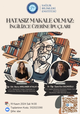 Hatasız Makale Olmaz, İngilizce Üzerine İpuçları