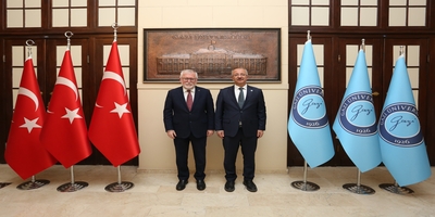 Bolu Abant İzzet Baysal Üniversitesi Rektörü Prof. Dr. Mustafa Alişarlı, Rektörümüz Prof. Dr. Uğur Ünal’ı Ziyaret Etti