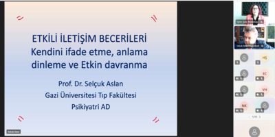 “Hasta ve Hasta Yakınları İle İletişim” Adlı Hizmet İçi Eğitim Programı Düzenlendi