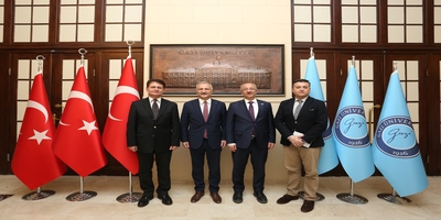 MHP Genel Başkan Yardımcısı Prof. Dr. Ahmet Selim Yurdakul, Rektörümüz Prof. Dr. Uğur Ünal'ı Ziyaret Etti