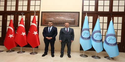 Milli Eğitim Bakanı Prof. Dr. Yusuf Tekin, Rektörümüz Prof. Dr. Uğur Ünal’ı Ziyaret Etti