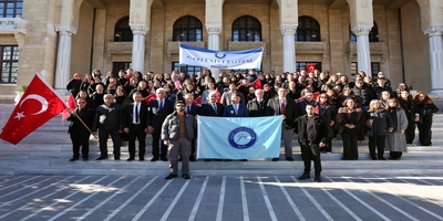 Gazi’nin Çocukları Anıtkabir’de…