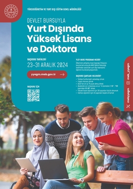 Devlet Bursuyla Yurt Dışında Yüksek Lisans ve Doktora