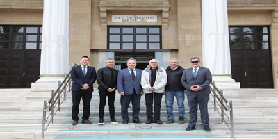 Spor Basınının Duayenlerinden Üniversitemize Ziyaret