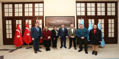 British Council Eğitim Ataşesi Gill Caldicott, Rektörümüz Prof. Dr. Musa Yıldız’ı Ziyaret Etti