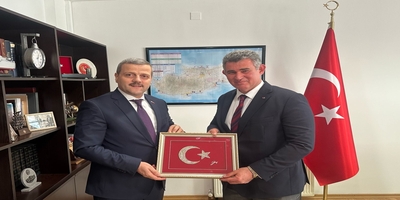 Rektörümüz Prof. Dr. Musa Yıldız, Türkiye Cumhuriyeti Lefkoşa Büyükelçisi Prof. Dr. Metin Feyzioğlu’nu Ziyaret Etti