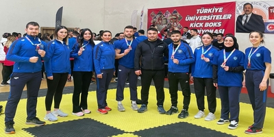 2024 Türkiye Üniversiteler Kick Boks Şampiyonası’nda Öğrencilerimizden Büyük Başarı