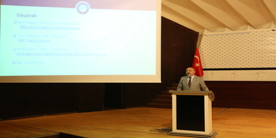 “İş Sağlığı ve Güvenliği Az Tehlikeli Sınıf Temel Eğitim Programı” Adlı Hizmet İçi Eğitim Gerçekleştirildi