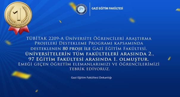 Gazi Eğitim Tübitak-1