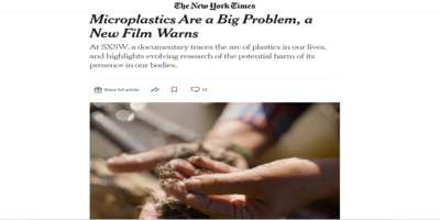 Öğretim Üyemiz Doç. Dr. Emrah Çeltikçi’nin Mikroplastiklerin İnsan Vücuduna Etkileri ile İlgili Olarak Yaptığı Çalışma The New York Times’a Konu Oldu