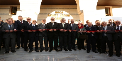 “Hoca Ahmet Yesevi Camii” ve Diğer Tesislerimiz Düzenlenen Törenle Açıldı