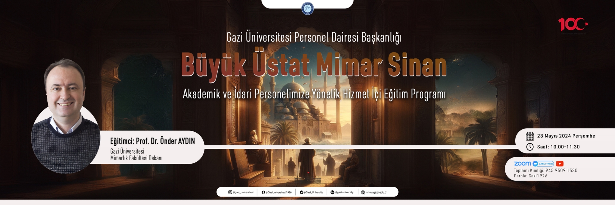 Mimar Sinan 23 Mayıs
