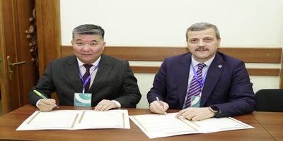 Üniversitemiz ile Uluslararası Kırgızistan Üniversitesi Arasında İş Birliği Protokolü İmzalandı