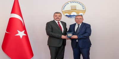 Rektörümüz Prof. Dr. Musa Yıldız, Trakya Üniversitesi Rektörü Prof. Dr. Erhan Tabakoğlu’nu Ziyaret Etti