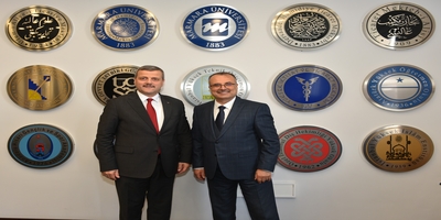 Rektörümüz Prof. Dr. Musa Yıldız, Marmara Üniversitesi Rektörü Prof. Dr. Mustafa Kurt’u Ziyaret Etti