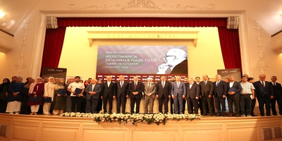 Faslı Mütefekkir Prof. Dr. Taha Abdurrahman Üniversitemizde Konferans Verdi