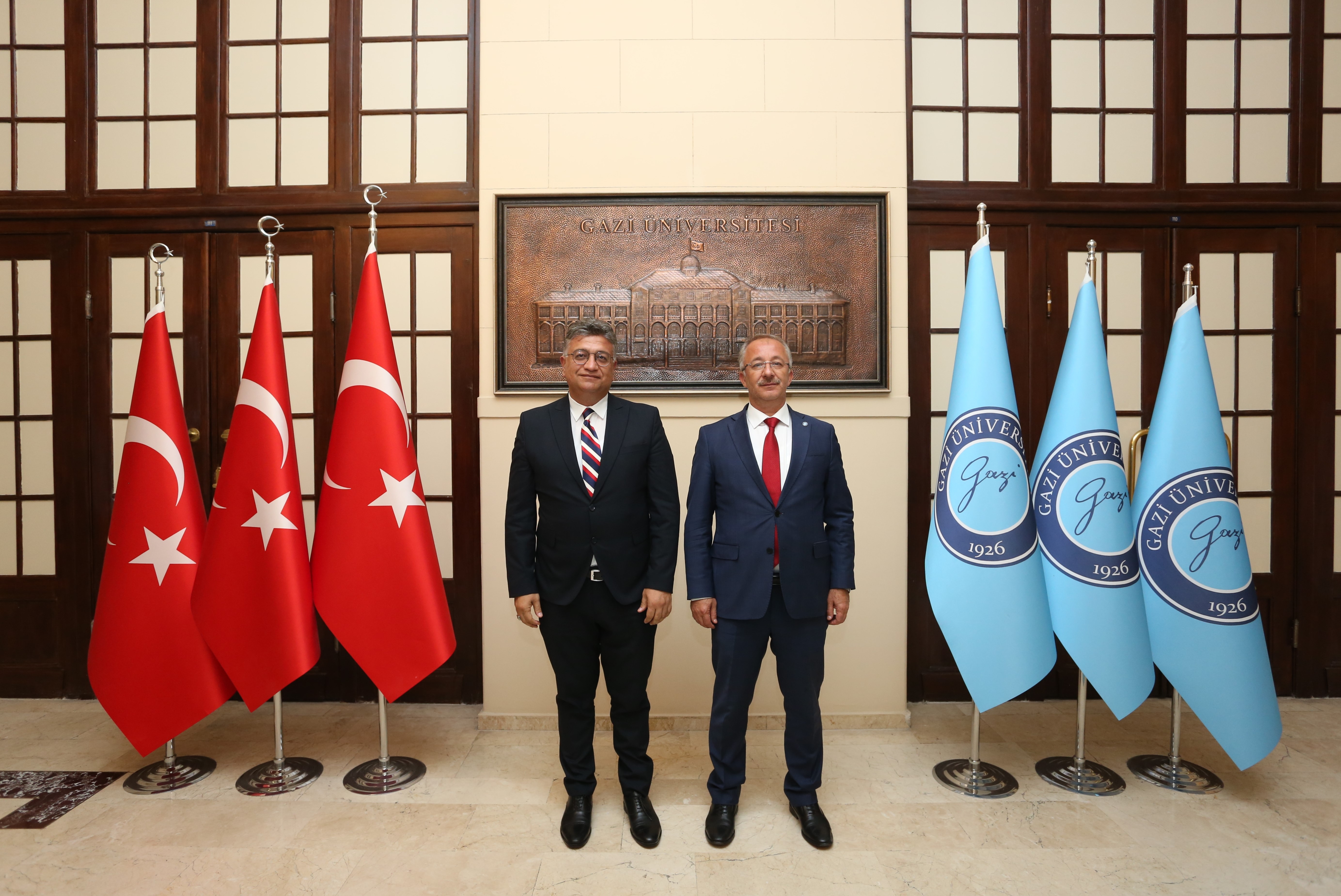 Rector of Kütahya Dumlupınar University, Prof. Dr. Süleyman Kızıltoprak visits Prof. Dr. Uğur Ünal-1