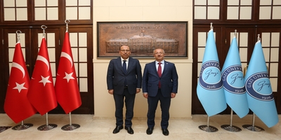 Sayıştay Başkanı Metin Yener, Rektörümüz Prof. Dr. Uğur Ünal’ı Ziyaret Etti