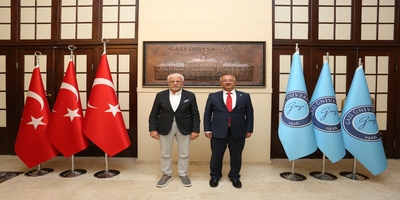 Necmettin Erbakan Üniversitesi Rektörü Prof. Dr. Cem Zorlu, Rektörümüz Prof. Dr. Uğur Ünal'ı Ziyaret Etti.