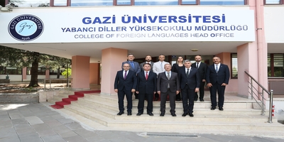 Rektörümüz Prof. Dr. Uğur Ünal, Yabancı Diller Yüksekokulunu Ziyaret Etti