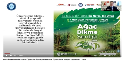 Üniversitemizi Kazanan Öğrenciler İçin “Oryantasyon ve Öğrencilerle Tanışma Toplantısı” Düzenlendi